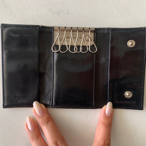 Prada Nylon Tessuto Key Holder - Picture 7 of 11
